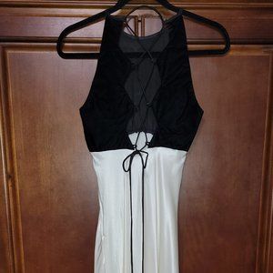 Zum Zum Dillards Prom Formal Gown Velvet Satin